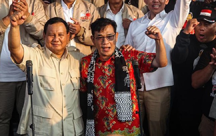 Budiman Sudjatmiko Resmi Dukung Prabowo, Bentuk Deklarasi Relawan 'Prabu'