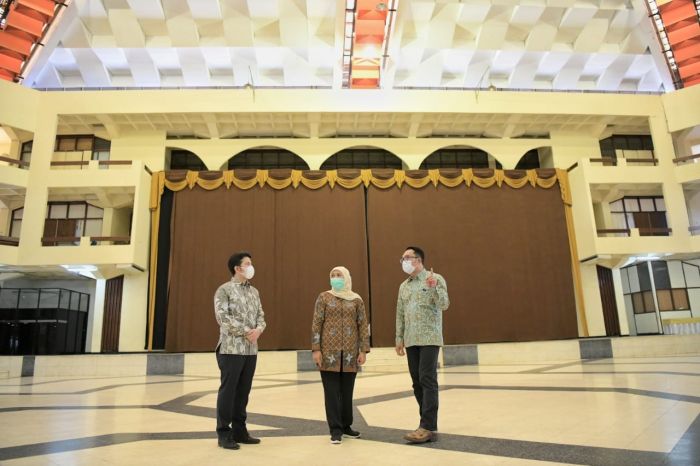 Revitalisasi Islamic Center Surabaya, Ridwan Kamil Survei Lokasi
