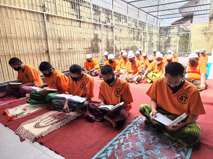 Bentuk Tingkat Ketakwaan dan Keimanan para Tahanan, Polres Blitar Kota Gelar Pesantren Ramadhan