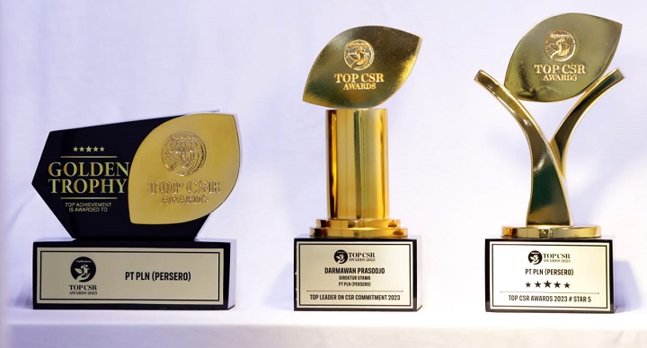 Raih TOP CSR Awards 2023, TJSL PLN Berhasil Berikan Manfaat Berkelanjutan untuk Masyarakat