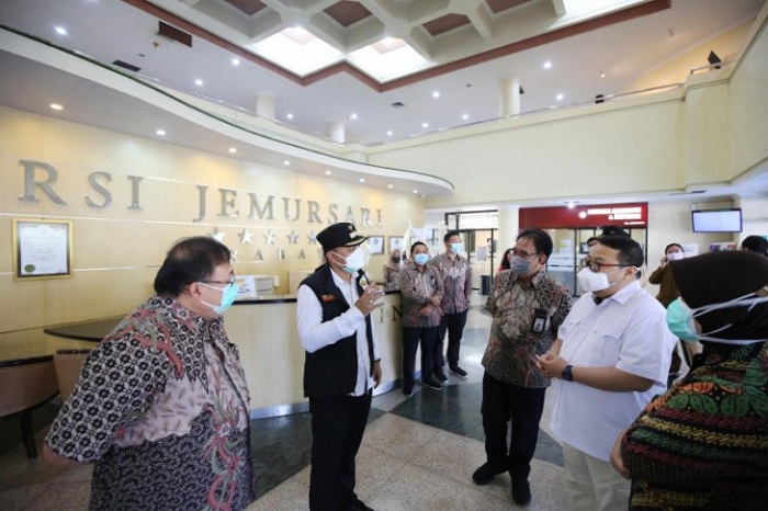 BOR di RS Rujukan Surabaya Dalam Kondisi Darurat