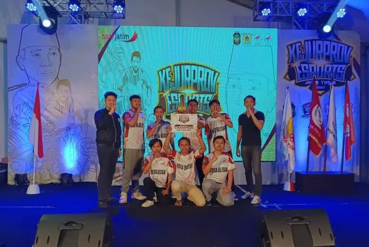 Kejurprov E-Sport Jatim, Kota Blitar Sabet Gelar Juara Umum