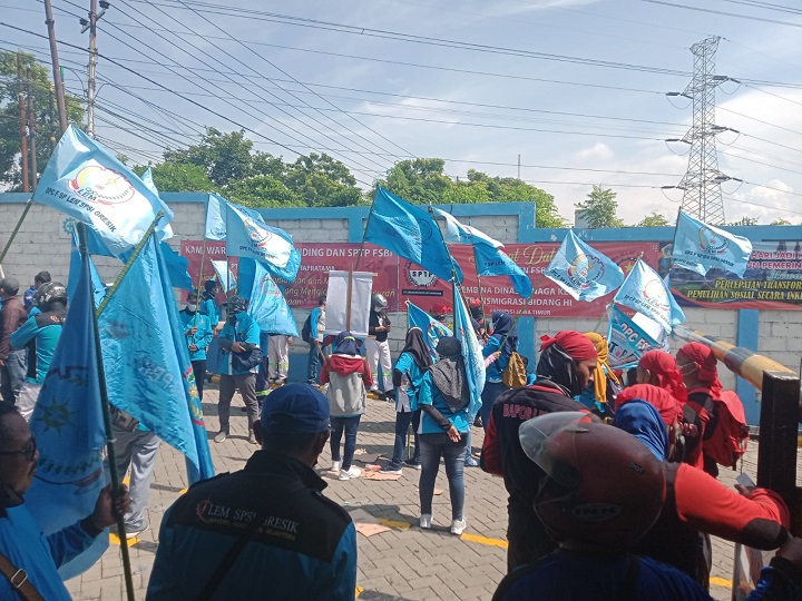 Tuntutan Tak Digubris, Aktivis Buruh SP LEM SPSI Ancam Kepung PT GMCP