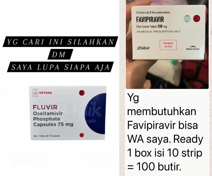 Penimbun Obat Surabaya Digerebek, Penjualan Obat Covid-19 Online Masih Transaksi