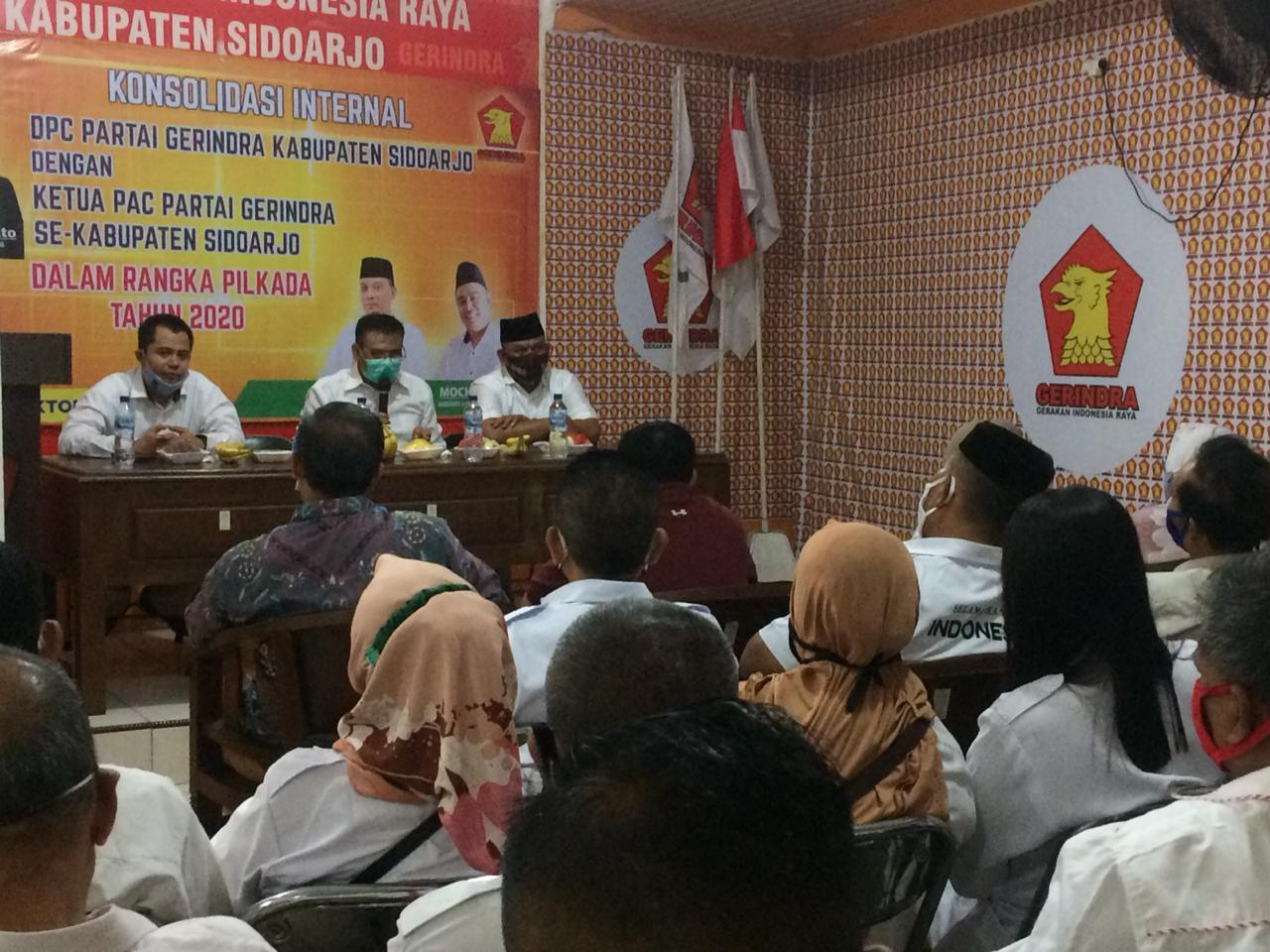  Partai Gerindra Perkuat Saksi TPS Menangkan BHS-Taufiqulbar 