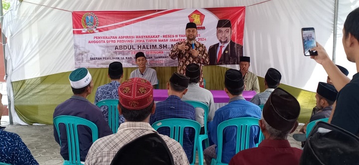 Reses Abdul Halim di Madura, Perjuangkan KUR Tanpa Agunan