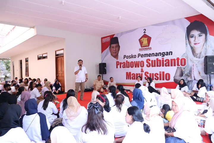 DPC Kota Kediri Gelar Konsolidasi Seluruh Ranting, Dukung Pemenangan Prabowo Presiden
