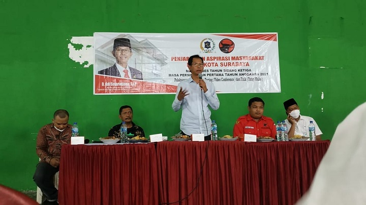 Reses Ketua DPRD Surabaya, Warga Pertanyakan Batasan MBR