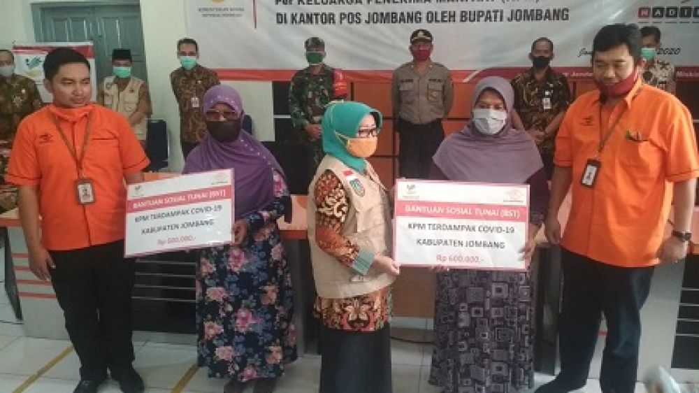 Sebanyak 30.100 KK di Jombang Terima Bansos Tunai dari Kemensos