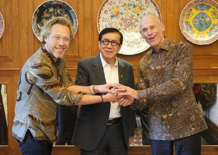 Menkumham Indonesia Bertemu Delegasi Belanda Untuk Perkenalkan KUHP Baru