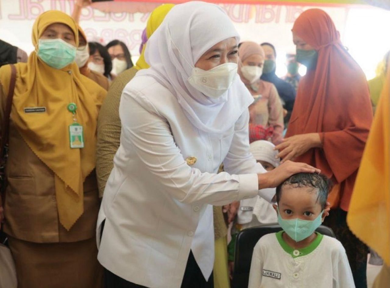 Dua Hari, Imunisasi Polio di Jatim Sudah Jangkau 1,1 Juta Anak, tapi 11 Anak Terpapar
