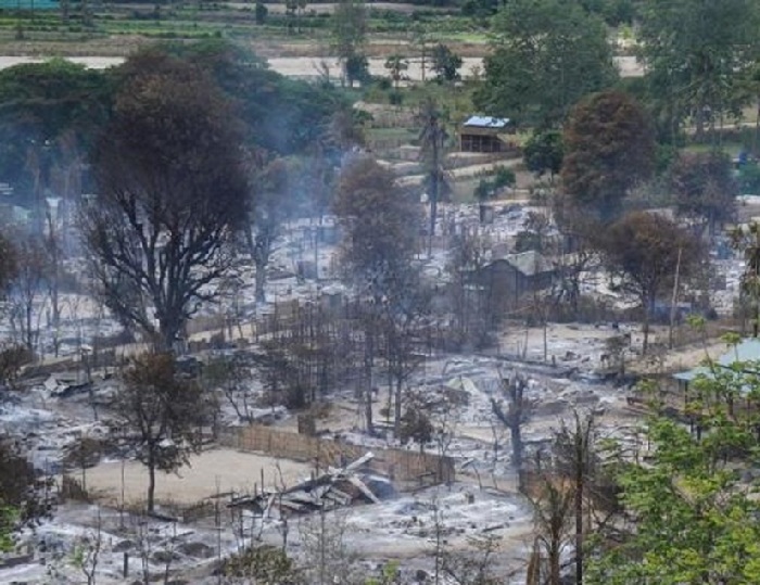 Junta Myanmar Bakar Desa Penduduk, 2 Lansia Tewas Terpanggang