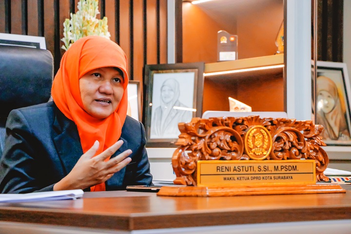 Wakil Ketua DPRD Surabaya Beri Nilai Rapor 8,72 Dua Tahun Kepemimpinan Eri-Armuji