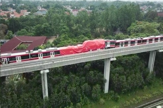 Dua Kereta LRT Tabrakan, Kerugian Capai Rp 250 M