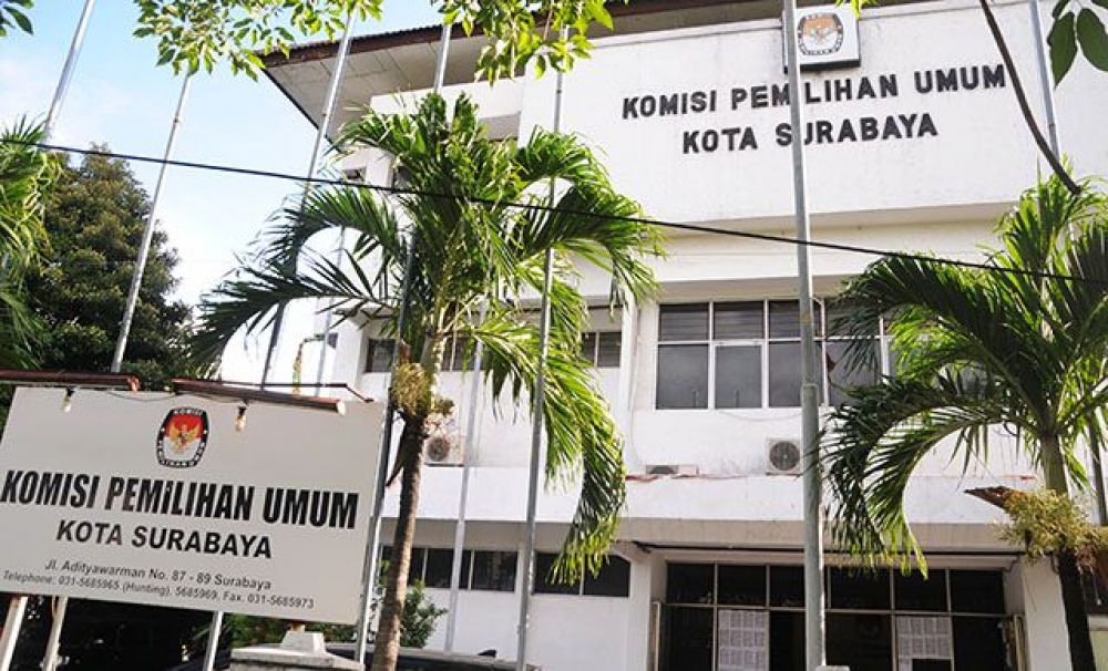 KPU Surabaya Anggarkan untuk Lima Paslon