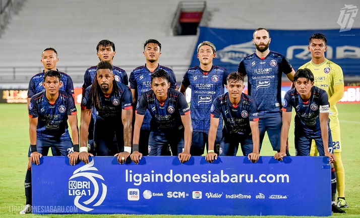 Siap Lawan Bali United, Arema FC Bawa 22 Pemain