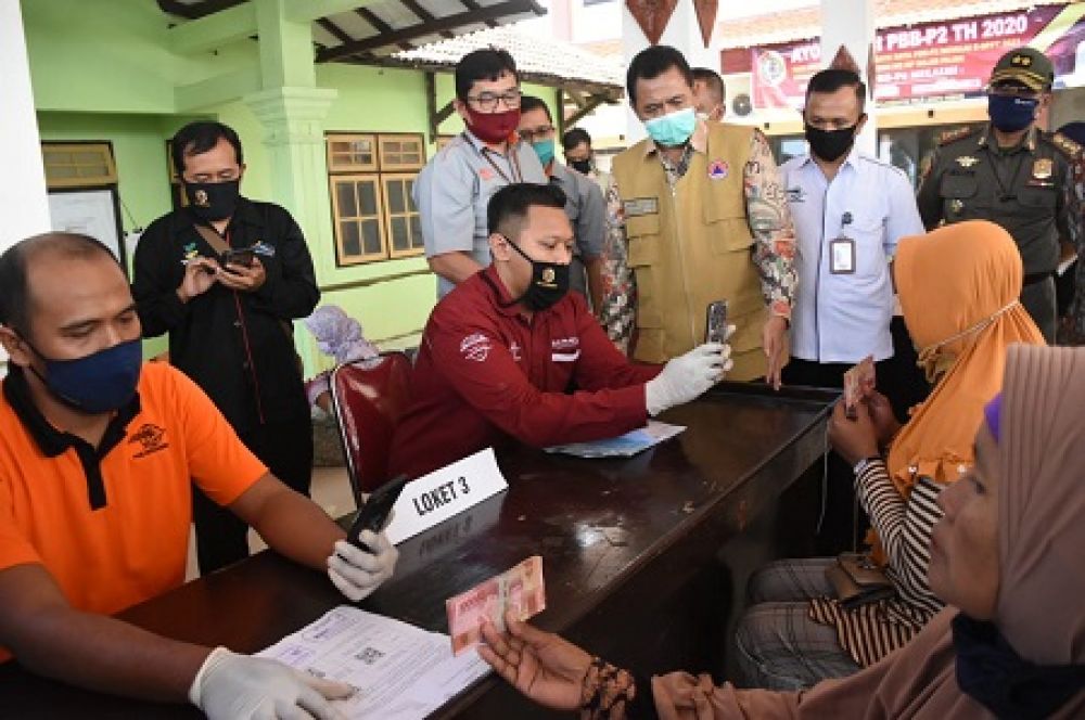 Gandeng PT POS Indonesia, Pemkab Mojokerto Mulai Cairkan BLT 