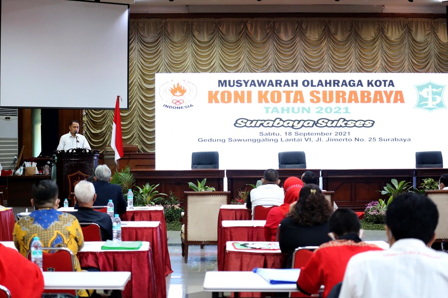 Pemkot Bersama KONI Surabaya Bakal Bentuk Diklat Cabang Olahraga