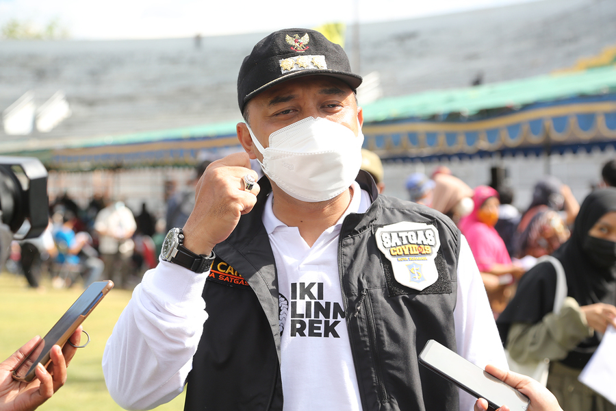 Karyawan di Luar Surabaya Diminta Ikuti Vaksinasi Sesuai Wilayah