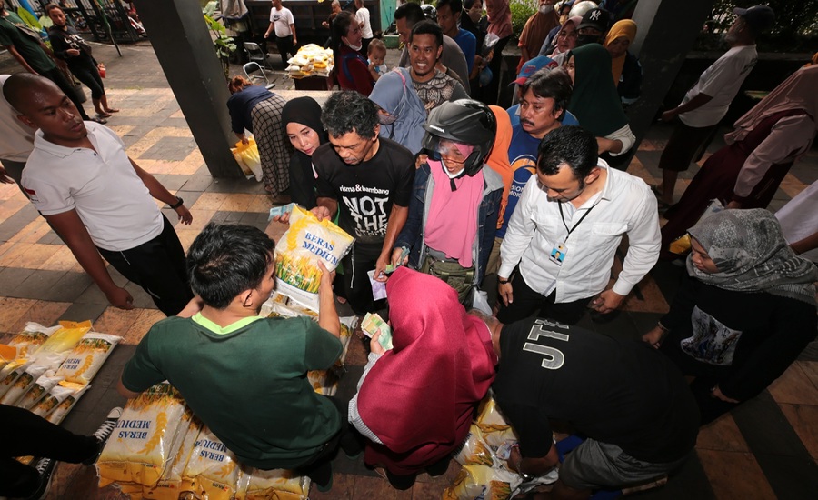 PD Pasar Surya Pastikan Harga Beras di Surabaya Mulai Stabil