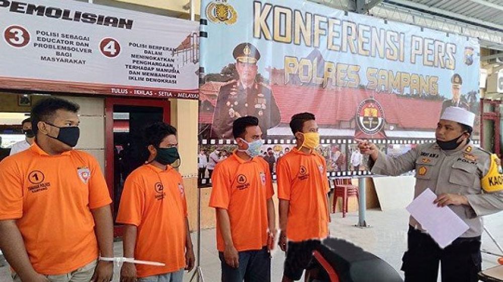 Dalam Sepekan, 4 Pengedar Narkoba Diringkus Polres Sampang