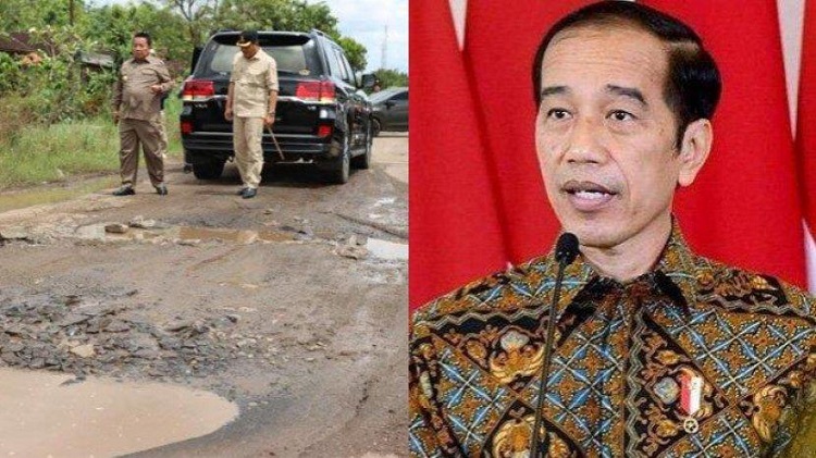 Mendadak Viral, Presiden Jokowi Sidak Jalanan di Lampung Menggunakan Mobil
