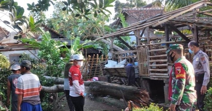 Puluhan Rumah di Banyuwangi Rusak Dihantam Puting Beliung