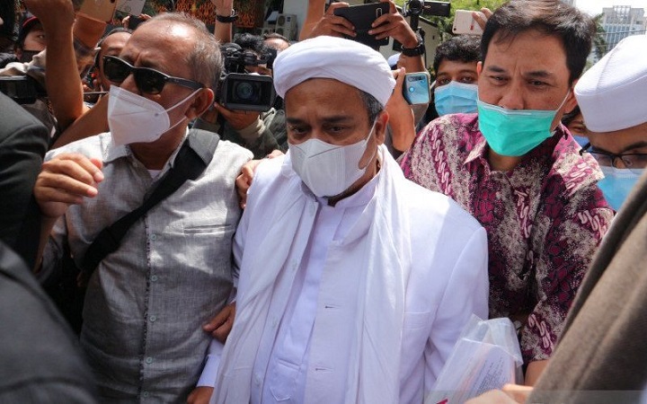 Jelang Rizieq Disidang, Sudah Dua Pentolan FPI Ditahan