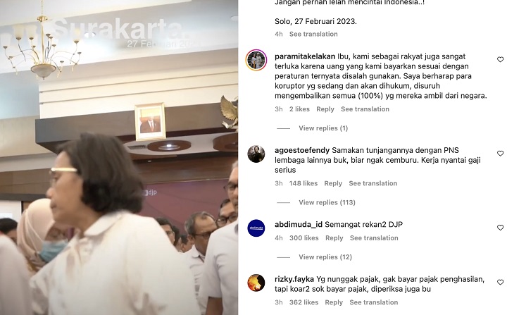 Netizen Hujani Instagram Menkeu, Serukan Tak Bayar Pajak