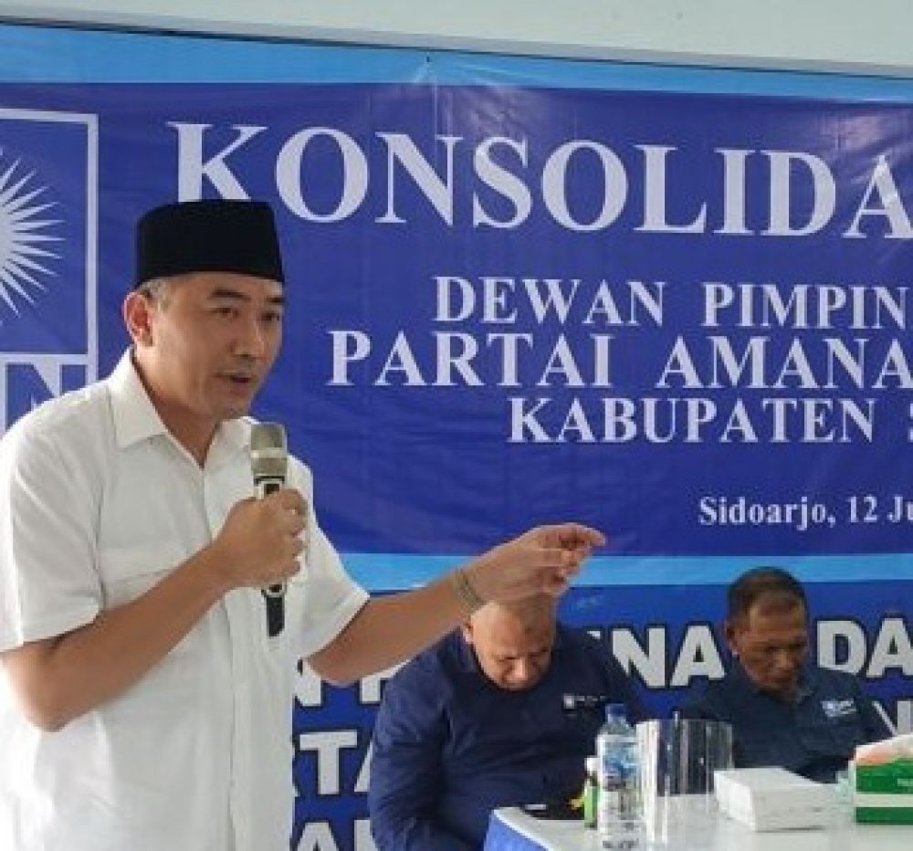 DPD PAN Sidoarjo Usung Pasangan Cabup Kelana dan Cawabup Taufiqulbar