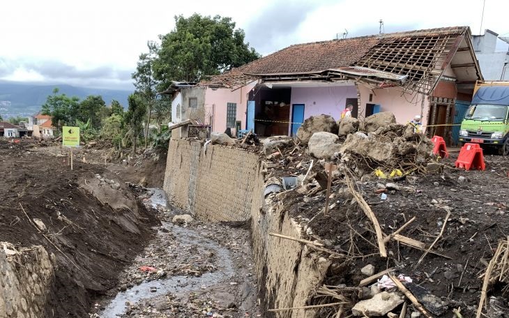 Pembangunan Rumah Warga Terdampak Banjir Dimulai
