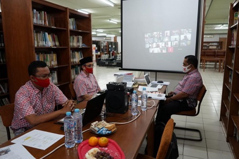 Perpustakaan Merah Putih Untag Surabaya Pertahakan Akreditasi A 
