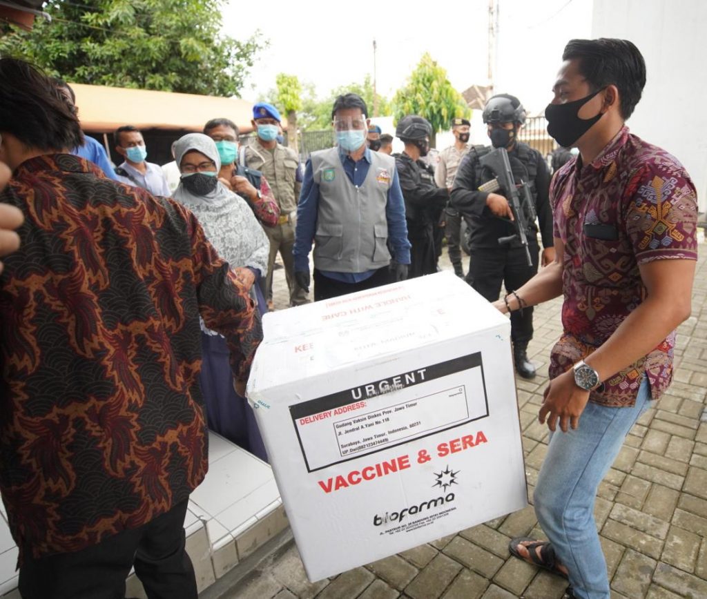Kota Madiun Terima Tambahan Vaksin Covid-19 Tahap Dua Lebih Cepat