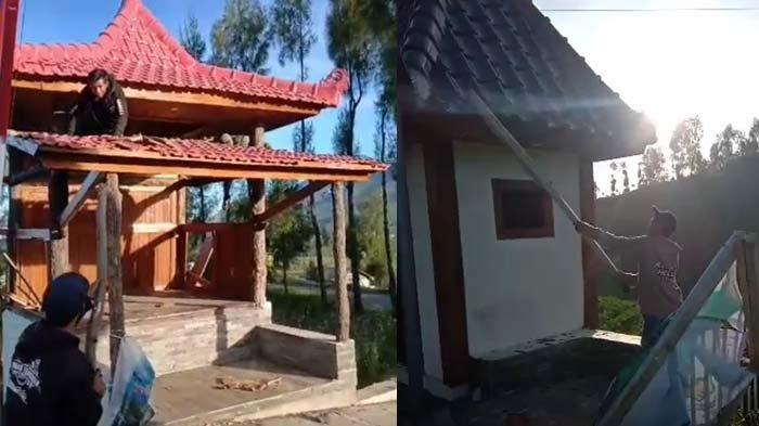 Warga Rusak Balai Desa, Video Viral di Medsos