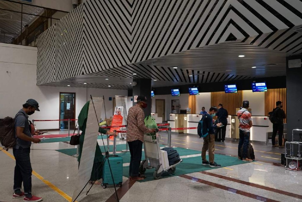 Larangan Mudik Usai, Penumpang Bandara Juanda Meningkat